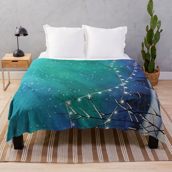 Item preview, Snowy December Night designed and sold by UrbanSageArt.