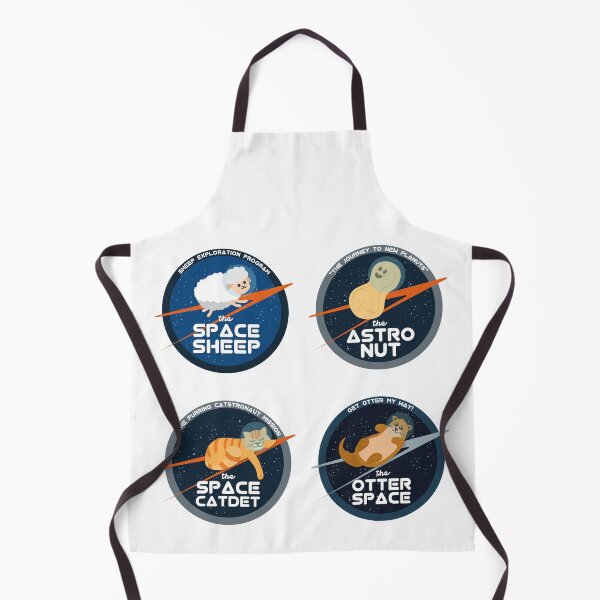 Item preview, Space Animals Patches | Sticker Pack | Funny Gift Ideas designed and sold by Fluffy-Vectors.
