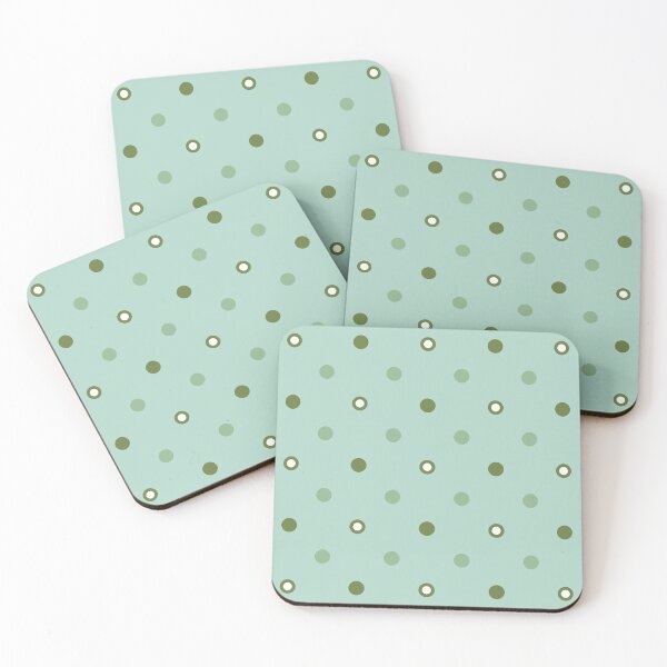 Item preview, Dot Dot Dot - Green and White designed and sold by CarlottaLai.