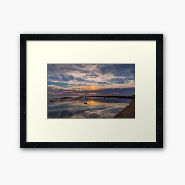 Ricketts Point Reflections Framed Art Print