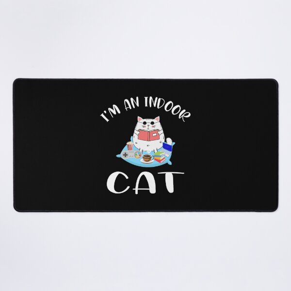 Item preview, I'm An Indoor Cat designed and sold by verdecuddly.