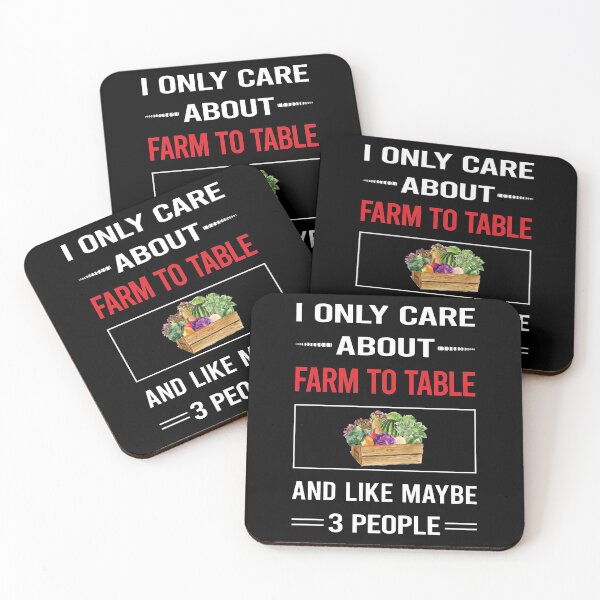 Item preview, Funny 3 People Farm To Table designed and sold by DougPoulos.