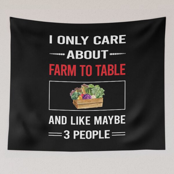 Item preview, Funny 3 People Farm To Table designed and sold by DougPoulos.