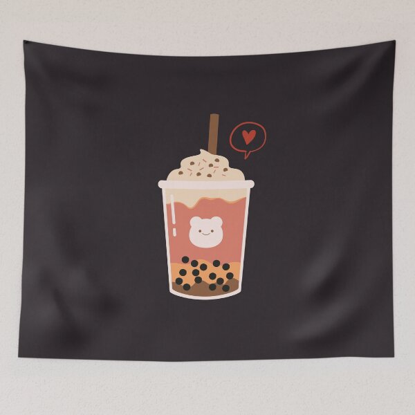 Item preview, Cute Kawaii Milktea Stickers designed and sold by Paper Hearteu.