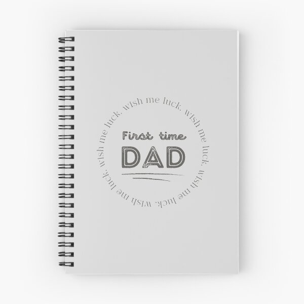 Item preview, First time Dad - Wish me luck designed and sold by windcolors.
