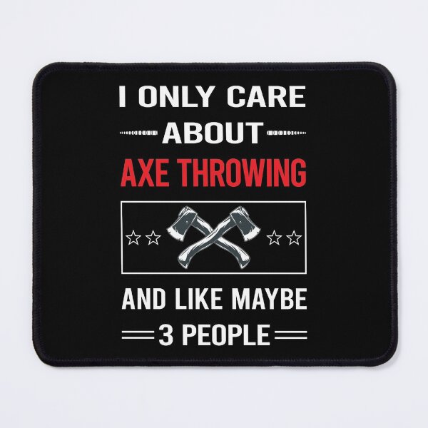 Item preview, Funny 3 People Axe Throwing designed and sold by FifineCroteau.