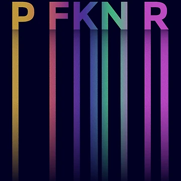 Artwork thumbnail, Fancy P FKN R    by GraphixCart