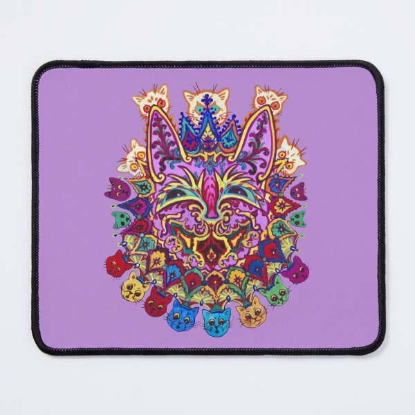 Item preview, Louis Wain, Cat with Cat Necklace designed and sold by Vatroslav.