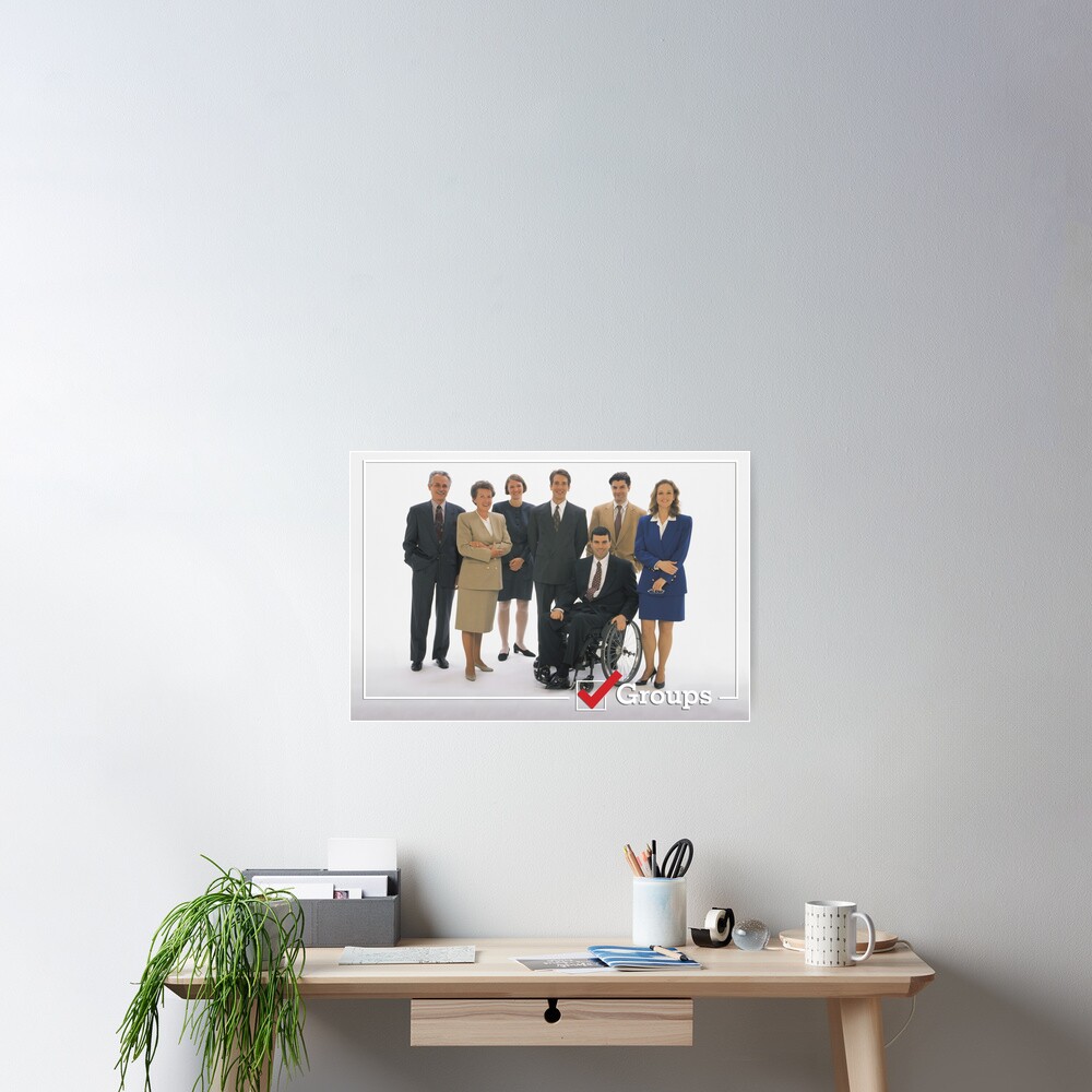 GROUPS: Office Poster