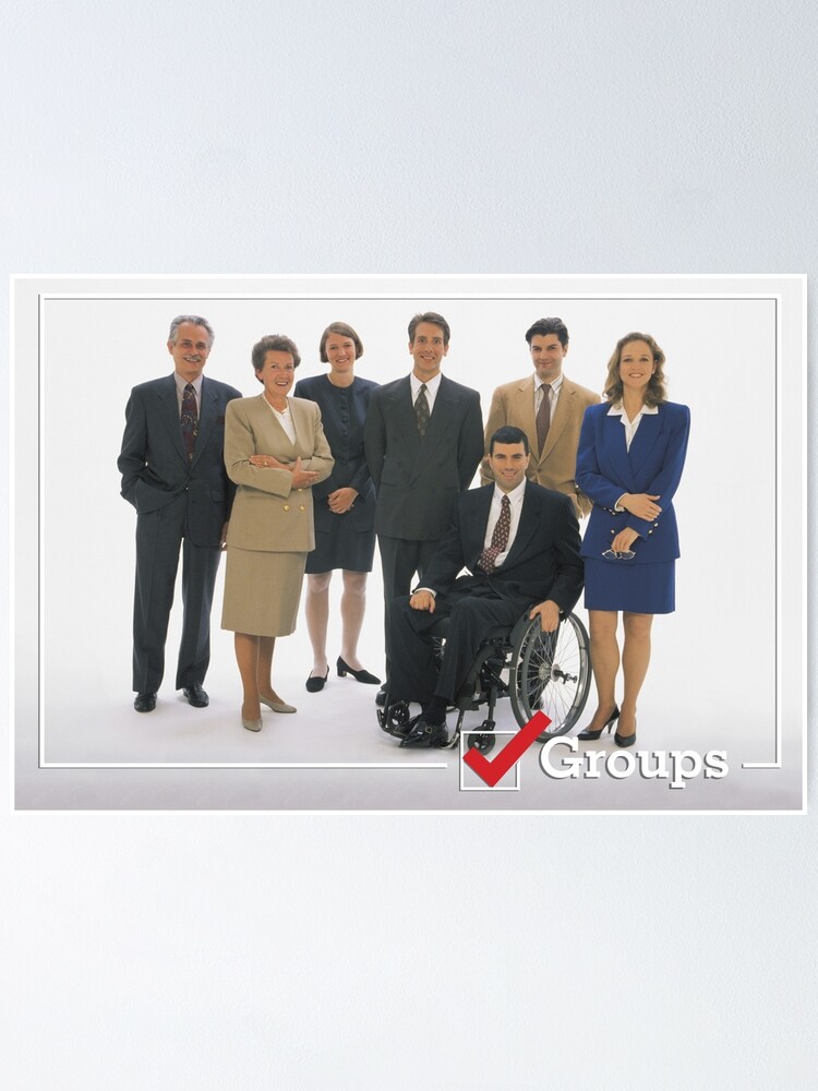 Alternate view of GROUPS: Office Poster