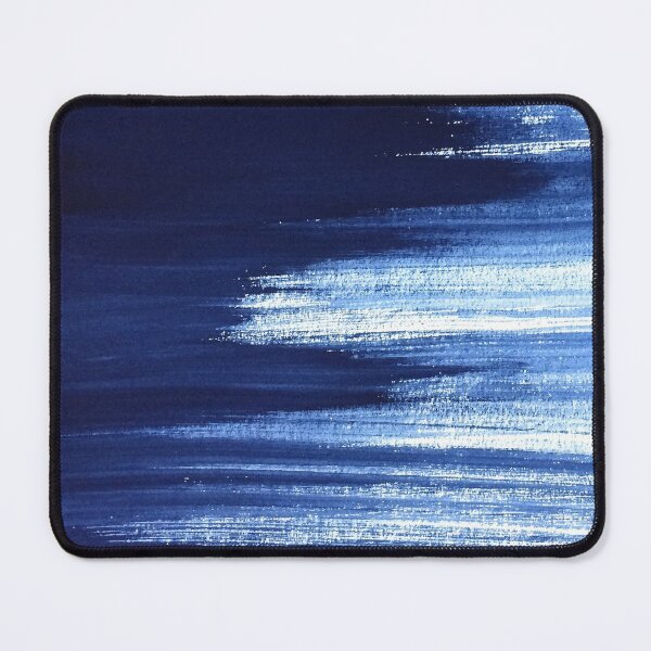 Artikelvorschau, Shades of Blue Brushstrokes Leinwandkunst iPhone-Hülle & Cover entworfen und verkauft von Ink Art Design.