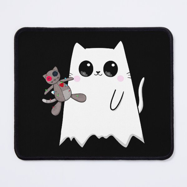 Item preview, Ghosty Cat with Voodoo Kitty designed and sold by KilkennyCat Art.
