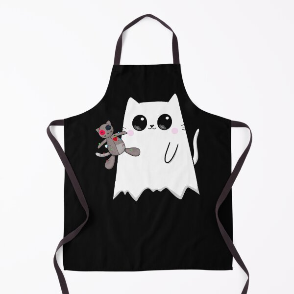 Item preview, Ghosty Cat with Voodoo Kitty designed and sold by KilkennyCat Art.