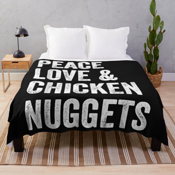 Item preview, Peace Love and Chicken Nuggets  Chicken Lovers Tee designed and sold by David231231.