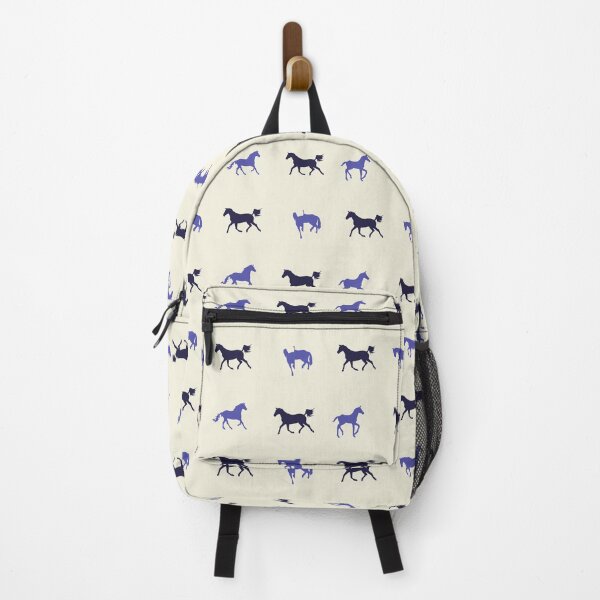 Item preview, Lovely blue Horse pattern for horse lover designed and sold by Yallwofunart.
