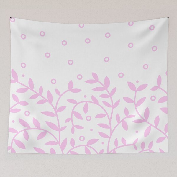 Aperçu de l'œuvre Art de fleurs rose clair créée et vendue par Tshirtstory.