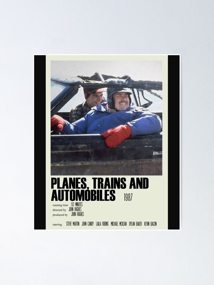 "Planes, Trains and Automobiles Alternative Art Movie Large (3