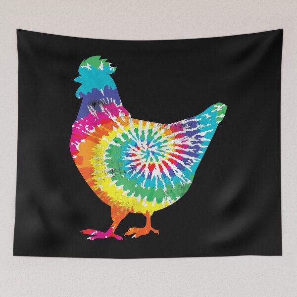 Item preview, Tie Dye Chicken Gift For Hippy Farmer Hobby Farm designed and sold by David231231.