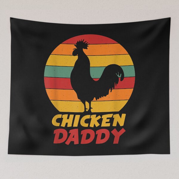 Item preview, Vintage Chicken Daddy Farmer Tee Country Farm Men Boys designed and sold by David231231.