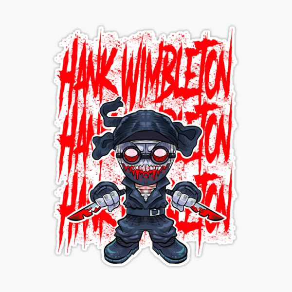 Madness Combat Hank J. Wimbleton (MC7) Sticker Sticker for Sale by  aimlessaxel