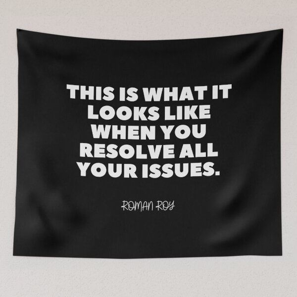 Item preview, Roman Roy Quote designed and sold by adelferhat.
