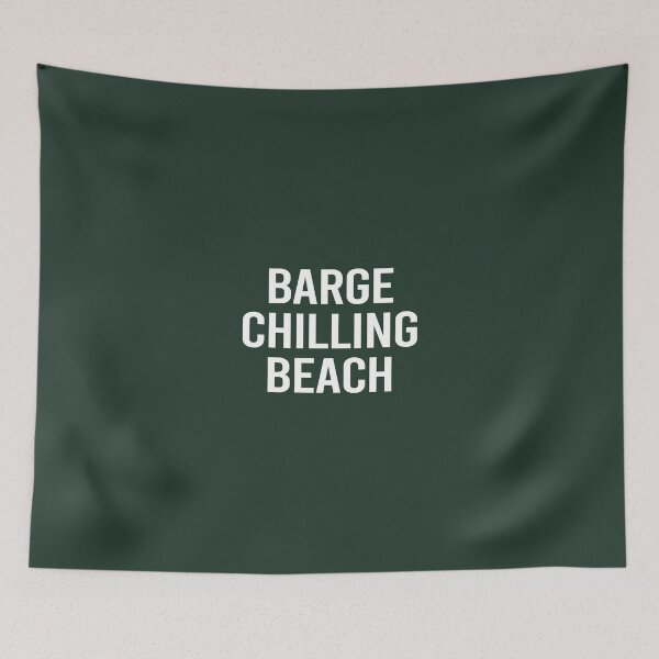 Item preview, barge chilling beach shirt designed and sold by yourfav shop.