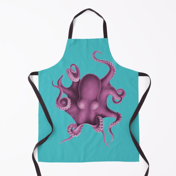 Item preview, Vintage Octopus Illustration (Deutsche Tiefsee-Expedition 1898) designed and sold by Happy Puppy Print On Demand.