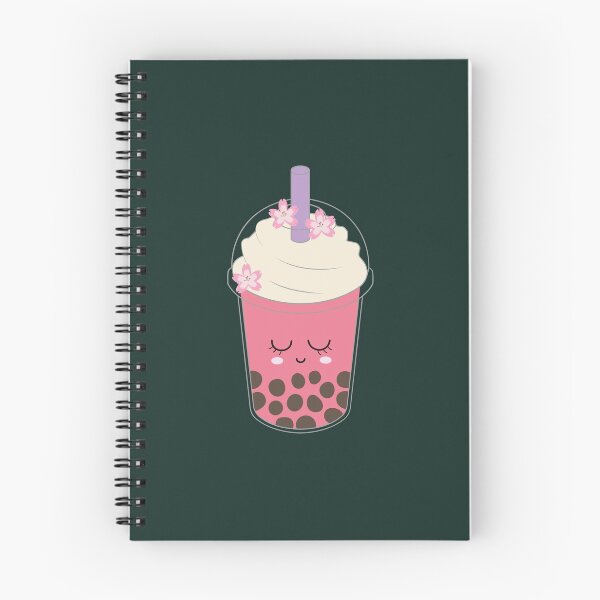 Item preview, Pink Sakura Kawaii Milktea Shirt designed and sold by Paper Hearteu.