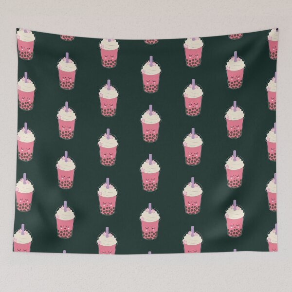 Item preview, Pink Sakura Kawaii Milktea Shirt designed and sold by Paper Hearteu.