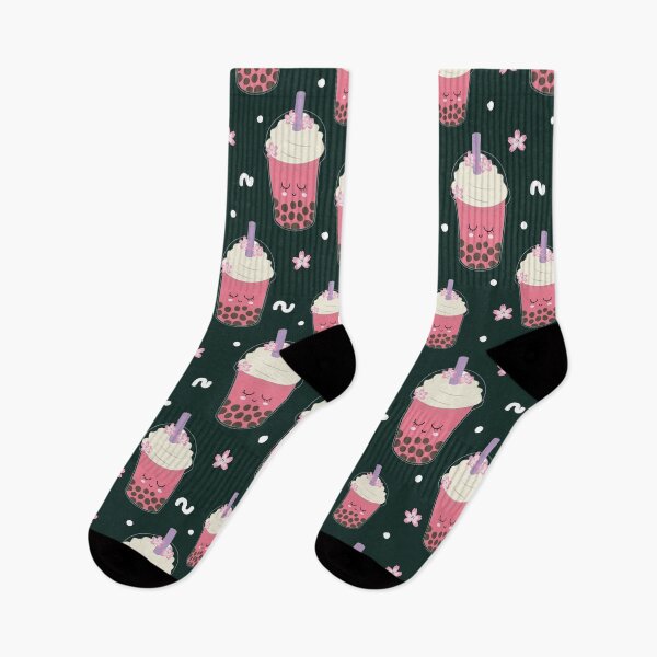 Item preview, Pink Sakura Kawaii Milktea Shirt designed and sold by Paper Hearteu.