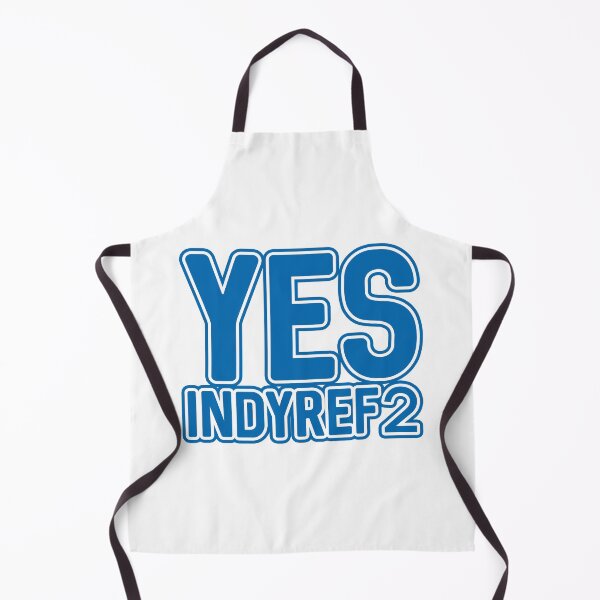 Item preview, YES INDYREF2, Scottish Independence Saltire Blue and White Layered Text Slogan designed and sold by MacPean.