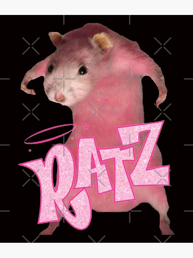 Ratz Pink Meme Poster For Sale By Cristinawaihape Redbubble