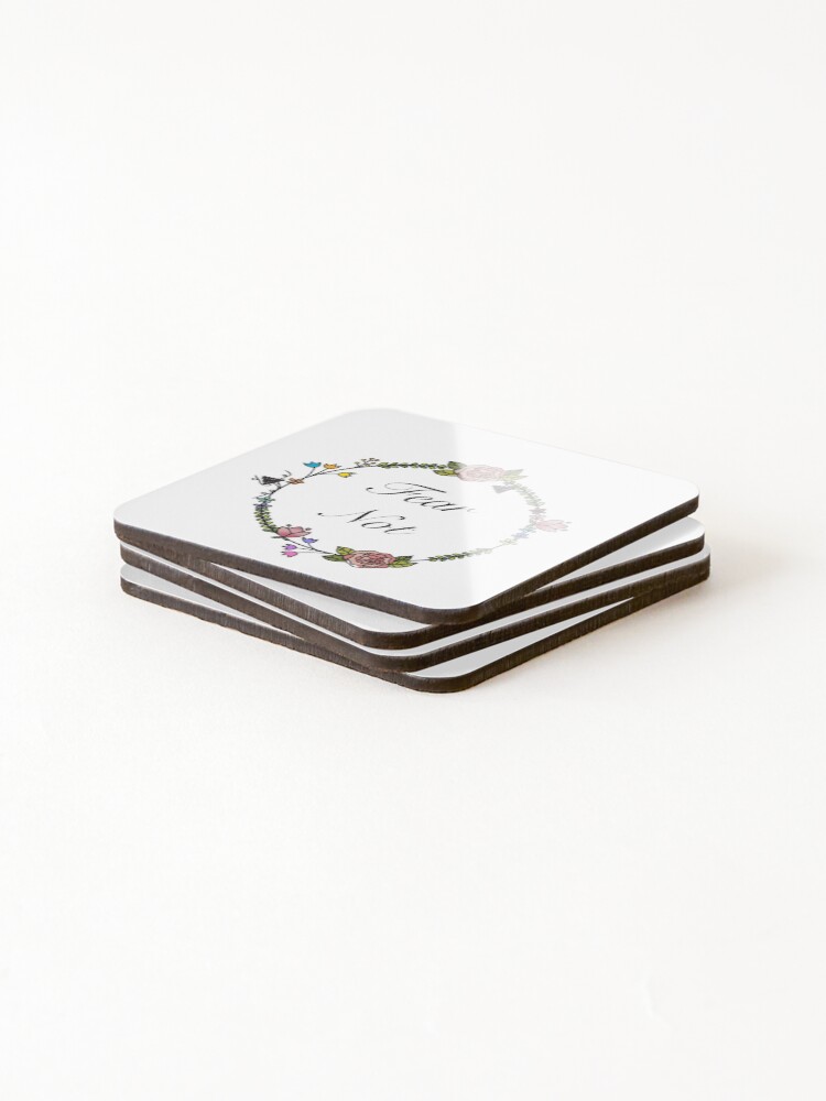 Thumbnail 4 of 5, Coasters (Set of 4), Fear not designed and sold by RMSdesigns.
