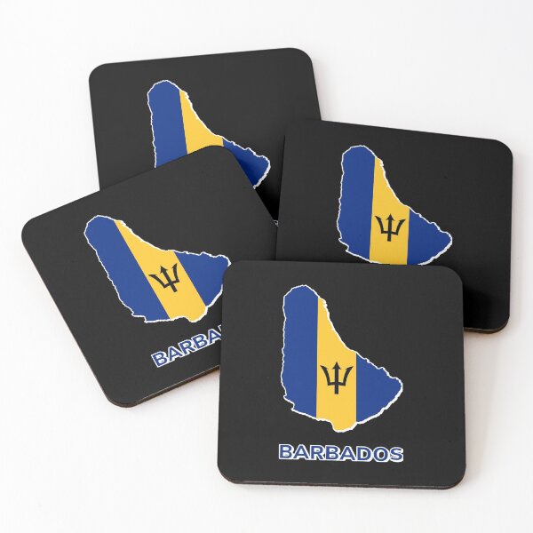 Item preview, Barbados Flag  Map design  designed and sold by AEGMEDIA.