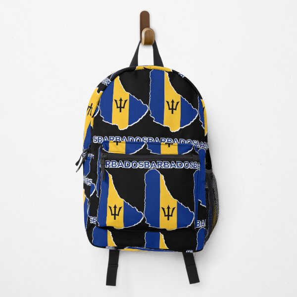 Item preview, Barbados Flag Map design designed and sold by AEGMEDIA.
