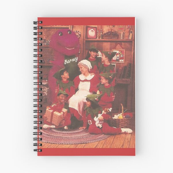 Item preview, Barney Waiting For Santa designed and sold by makeachange92.