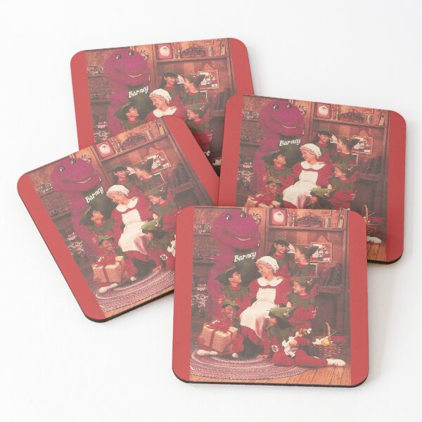 Item preview, Barney Waiting For Santa designed and sold by makeachange92.