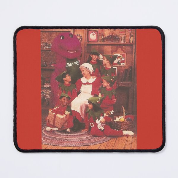 Item preview, Barney Waiting For Santa designed and sold by makeachange92.