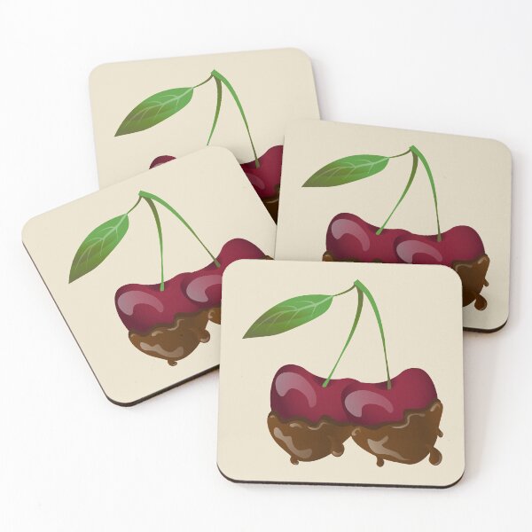 Item preview, Valentines day mouthwatering chocolate covered cherries designed and sold by CutieBlue.