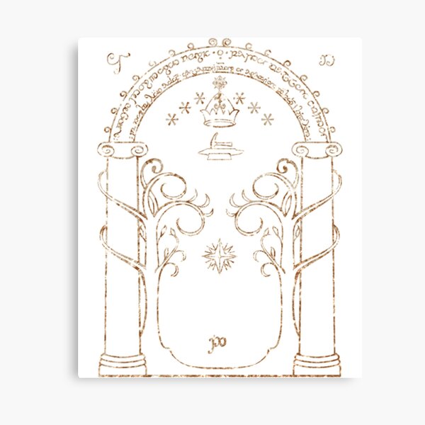 Item preview, Gates of Moria   designed and sold by CulturalGarage.
