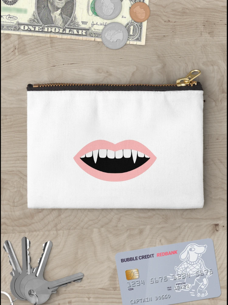 Thumbnail 3 of 4, Zipper Pouch, Vampire designed and sold by RMSdesigns.