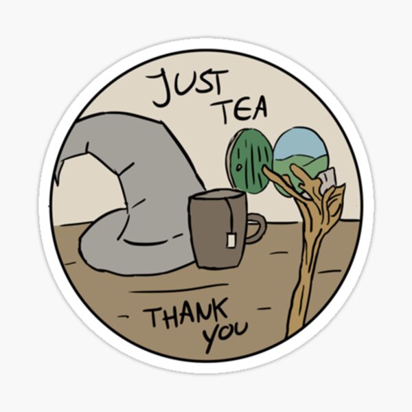 Item preview, Just tea thank you   designed and sold by CulturalGarage.