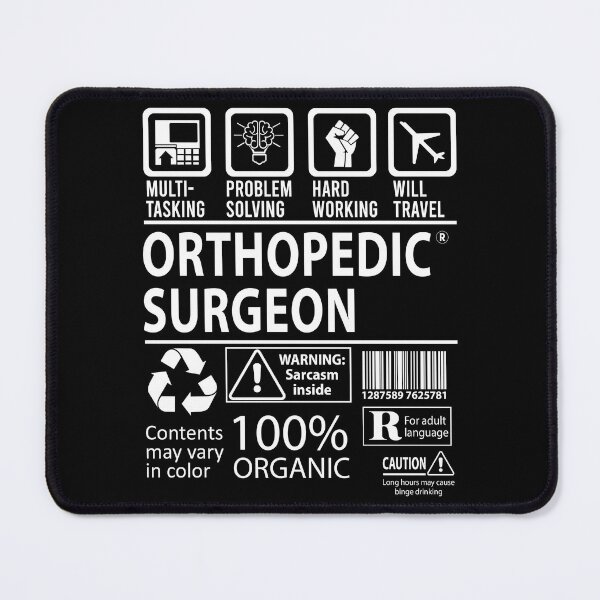 Item preview, Orthopedic Surgeon T Shirt - MultiTasking Certified Job Gift Item Tee designed and sold by oslandefren.