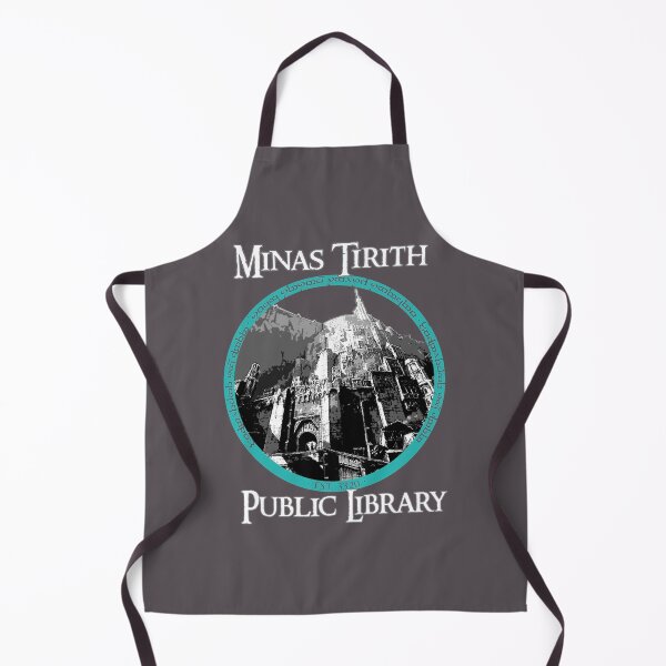 Item preview, MINAS TIRITH PUBLIC LIBRARY designed and sold by CulturalGarage.