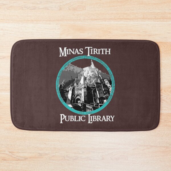 Item preview, MINAS TIRITH PUBLIC LIBRARY   designed and sold by CulturalGarage.
