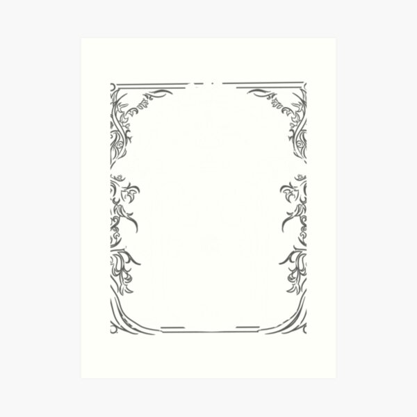Mountain Door in the style of J.R.R.Tolkien   Art Print