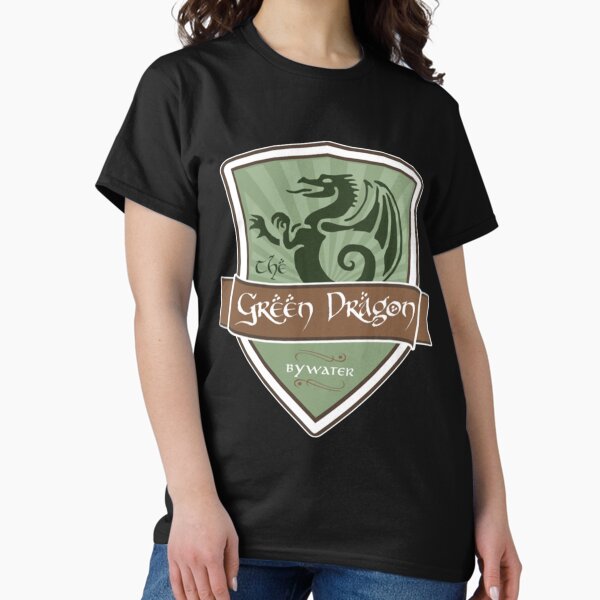 Vista previa del artículo con la obra «El dragón verde - Bywater», diseñado y vendido por CulturalGarage.