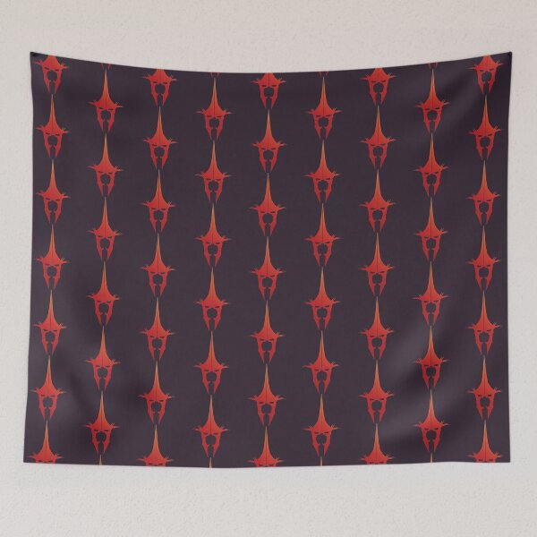 Item preview, The Witch King Red Orange Print   designed and sold by CulturalGarage.