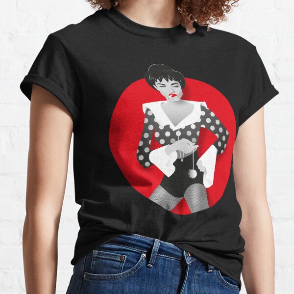 three dots red dot tees