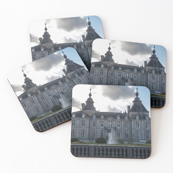 Item preview, Modave Castle is also known as the Castle of the Counts of Marchin. Liege Province. Autumn sunny day. designed and sold by Maurizio Fabbroni.